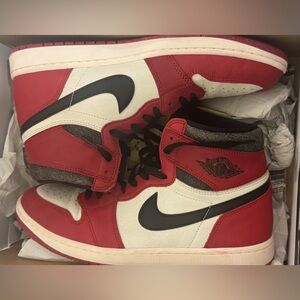 Authentic Jordan 1 Retro High OG Chicago Reimagined Lost & Found 2022 DZ5485-612